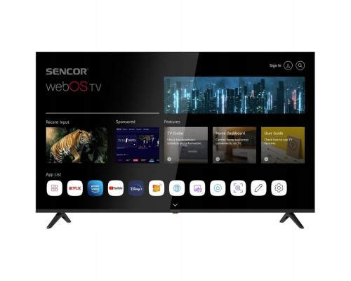 Sencor SLE 65US804B UHD TV         SENCOR
