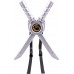 LEGO Ninjago Sword set with back attachment, silver