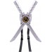 LEGO Ninjago Sword set with back attachment, silver