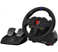 Subsonic Subsonic Superdrive 220 RS-5 Black USB + pedały Nintendo Switch, Nintendo Switch 2, PC, PlayStation 4, PlayStation 5, Xbox One, Xbox Series S, Xbox Series X