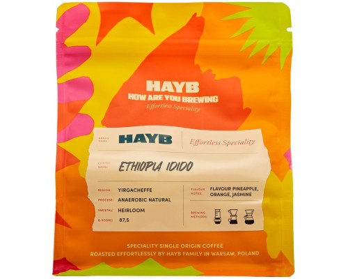 HAYB HAYB - kawa ziarnista Etiopia Idido Anaerobic Natural Filter 250 g