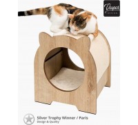 Hagen Den with a scratching post Catit Vesper Minou
