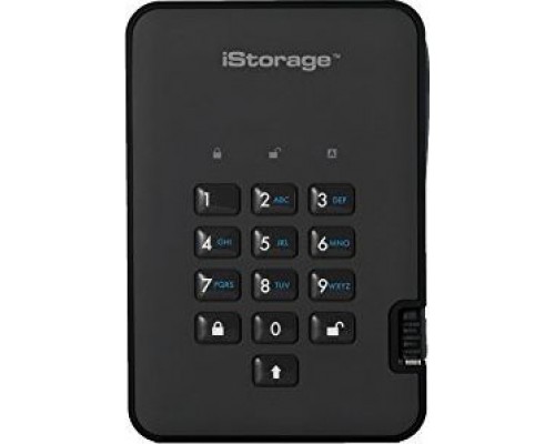 SSD iStorage diskAshur2 128GB Black (IS-DA2-256-SSD-128-B)