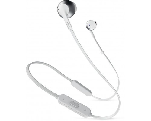 JBL TUNE 205 BT biało-srebrne (JBLT205BTSIL)