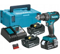 Makita DHP485RF3J 18 V 3 x akumulator 3 Ah