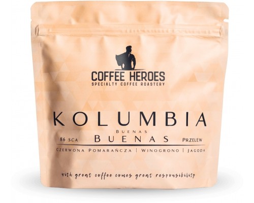 Coffee Heroes Roastery Kolumbia Buenas Buenas 250 g