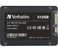 SSD Verbatim Vi550 512GB 2.5" SATA III (49352)