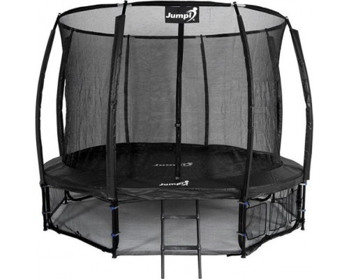 Garden Trampoline Jumpi Maxy Comfort Plus With inner mesh 12.5 FT 374 cm Black