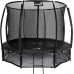 Garden Trampoline Jumpi Maxy Comfort Plus With inner mesh 12.5 FT 374 cm Black