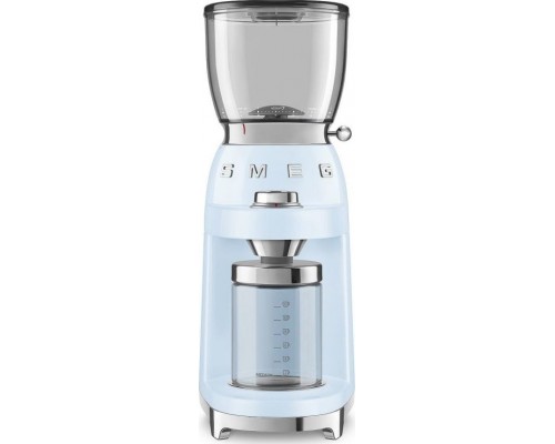 Smeg Elektryczny młynek do kawy Smeg CGF01PBEU p.błękit