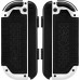 Liwith ard Skins naklejki na controller|y Switch Joy-Con Jet Black