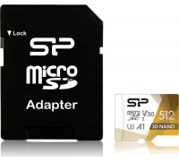 SD  Silicon Power Superior Pro Colorful MicroSDXC 512 GB Class 10 UHS-I/U3 A1 V30 (SP512GBSTXDU3V20AB)