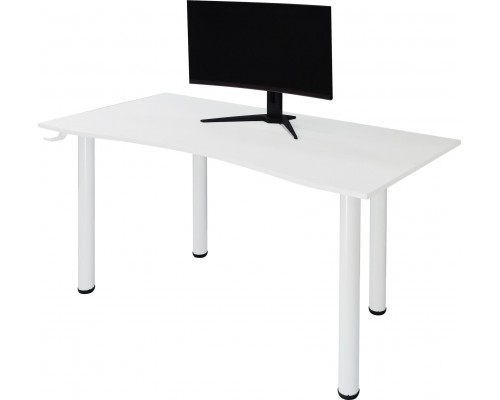 Gaming galds Zdesk 21312653 White 138 cmx68 cm
