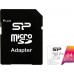 SD  Silicon Power Elite MicroSDXC 64 GB Class 10 UHS-I/U1 A1 V10 (SP064GBSTXBV1V20SP)