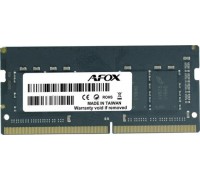 AFOX SODIMM, DDR4, 8 GB, 2666 MHz, CL19 (AFSD48FH1P)