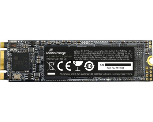 SSD MediaRange 128GB M.2 2280 SATA III (MR1021)