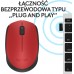 Logitech M171 czerwony (910-004641)