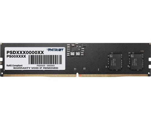 Patriot Signature, DDR5, 8 GB, 4800MHz, CL40 (PSD58G480041)