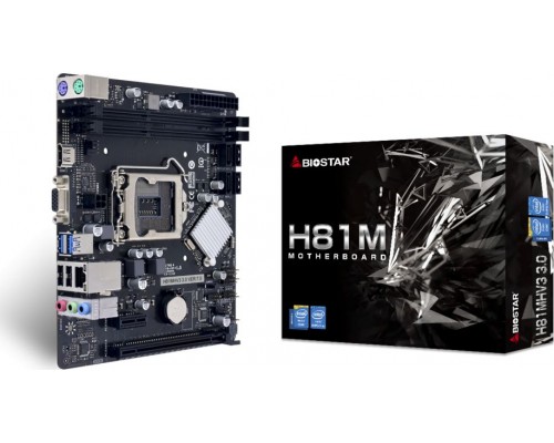Intel H81 Biostar H81MHV3 3.0