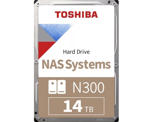 Toshiba N300 (retail) 14TB 3.5'' SATA III (6 Gb/s)  (HDWG31EEZSTA)