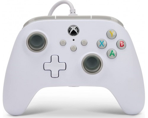 Pad PowerA wire Xbox Series PC white (1519365-01)