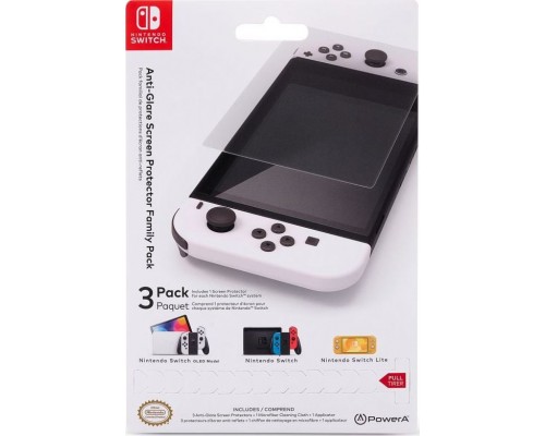 PowerA Set folii ochronnych na ekran for Nintenfor Switch (NSAC0006-01)