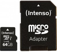 SD  Intenso Performance MicroSDXC 64 GB Class 10 UHS-I/U1  (3424490)