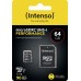 SD  Intenso Performance MicroSDXC 64 GB Class 10 UHS-I/U1  (3424490)