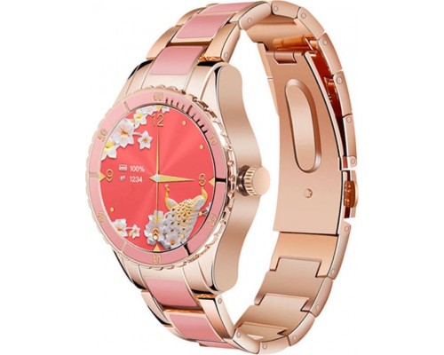 Smartwatch Rubicon RNCE82 Różowe gold  (RNCE82)