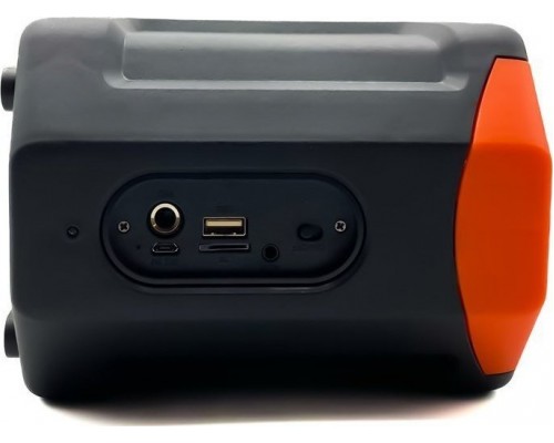 Media-Tech FLAMEBOX BT - Bluetooth 5.0 z radiem FM i odtwarzaczem MP3, 300W PMPO, iluminacja typu FLAME