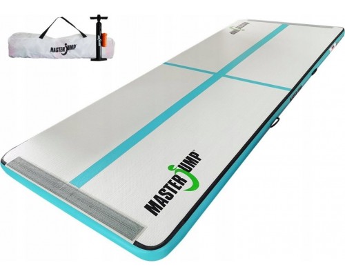Master AirTrack Dmuchana Mata Gimnastyczna MASTER S-Pro 400 x 150 x 10 cm Grey-Teal