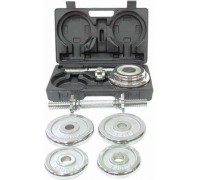 HMS ‎‎Dumbbells STC20 chrome plated 2 x 10 kg