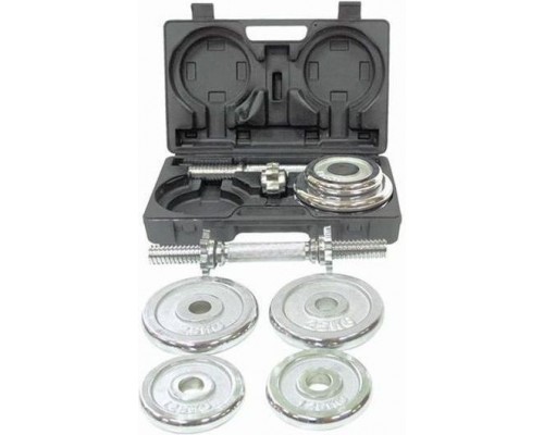 HMS ‎‎Dumbbells STC20 chrome plated 2 x 10 kg