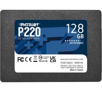SSD Patriot P220 128GB 2.5" SATA III (P220S128G25)