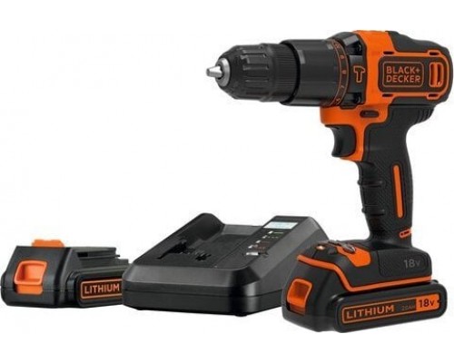 Black&Decker BD Impact.18V/2x2,0Ah/WALIZKA 40/17,5Nm