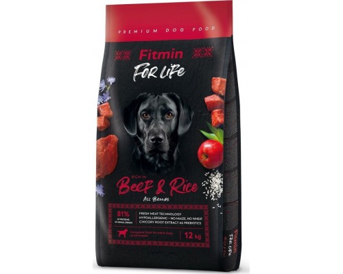 Fitmin  For Life Beef & Rice 12kg