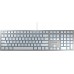 Cherry CHERRY KC 6000 SLIM FOR MAC klawiatura USB QWERTY Skandynawia Srebrny