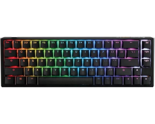Ducky Ducky One 3 Classic Black/White Mini Gaming Keyboard, RGB LED - MX-Blue (US)