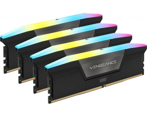 Corsair Vengeance RGB, DDR5, 64 GB, 6600MHz, CL32 (CMH64GX5M4B6600C32)