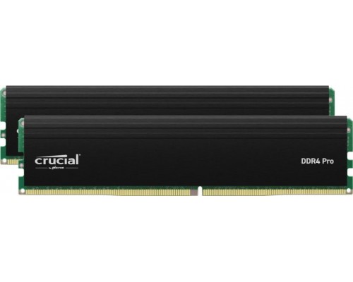 Crucial Pro, DDR4, 32 GB, 3200MHz, CL22 (CP2K16G4DFRA32A)