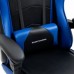 Ghost Chairs GHOST 17 Blue with footrest