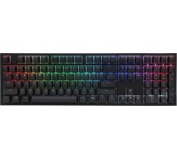 Ducky One 2 Backlit PBT Gaming , MX-Nature-White, RGB LED - Black