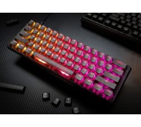 Ducky Ducky One 3 Aura Black Mini Gaming Keyboard, RGB LED - MX-Silent-Red (US)