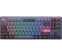 Ducky Ducky One 3 Cosmic Blue TKL Gaming Tastatur, RGB LED - MX-Speed-Silver (US)