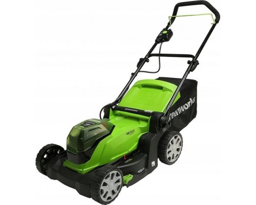   Greenworks 2x24V   41cm G24X2LM41K2x  Charger Dual + 2 aku 2Ah