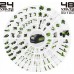   Greenworks 2x24V   41cm G24X2LM41K2x  Charger Dual + 2 aku 2Ah