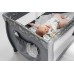Lionelo LIONELO STEFI PLUS GREY WHITE COT TOURIST DWUPOZIOMOWE