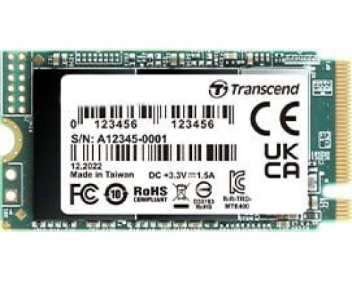 SSD Transcend MTE400S 512GB M.2 2242 PCI-E x4 Gen3 NVMe (TS512GMTE400S)