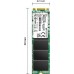 SSD Transcend MTS825S 2TB M.2 2280 SATA III (TS2TMTS825S)