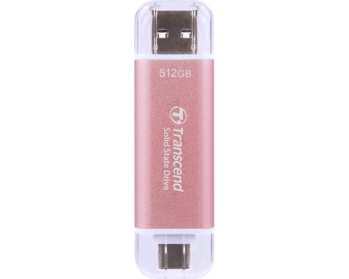 SSD Transcend ESD310P 512GB Różowy (TS512GESD310P)
